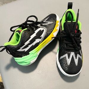 Puma Scoot Zeros 2K PUMA Black/Fluo Green 310296-01 Sneakers Preschool Size 11c